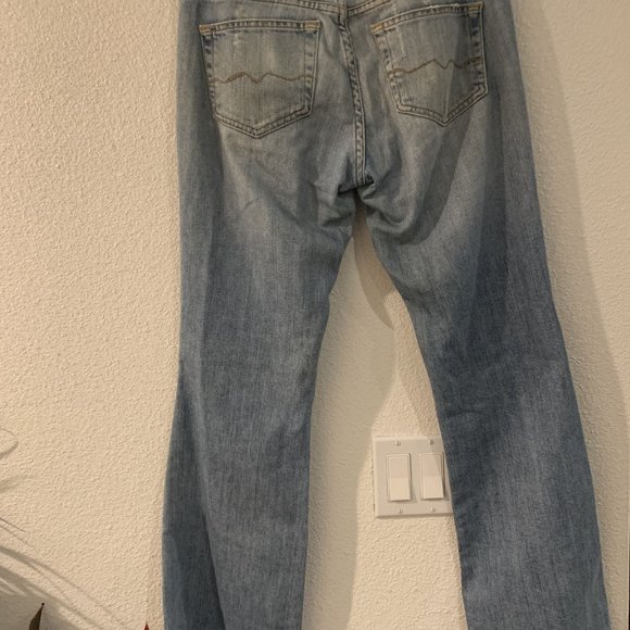 Womens Red Engine vintage distressed jeans size 30 - Picture 6 of 9